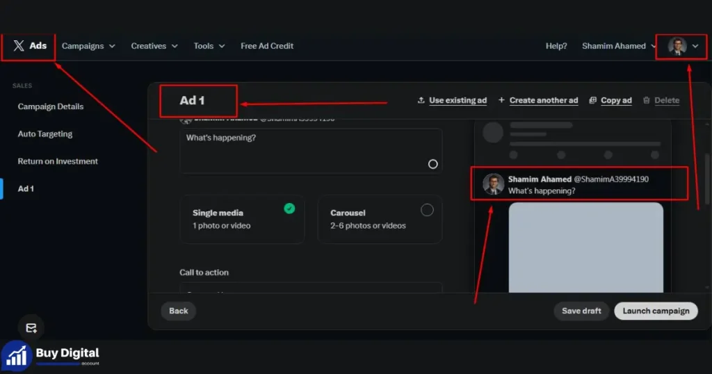 Buy Twitter Ads Account