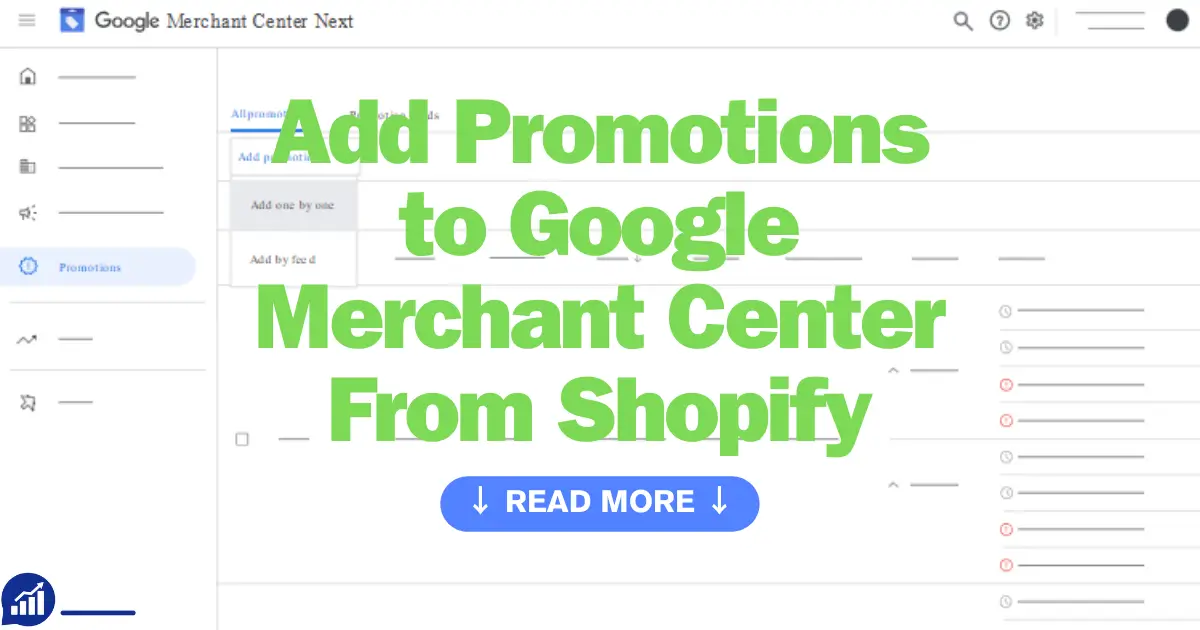 Add Promotions to Google Merchant Center From Shopify