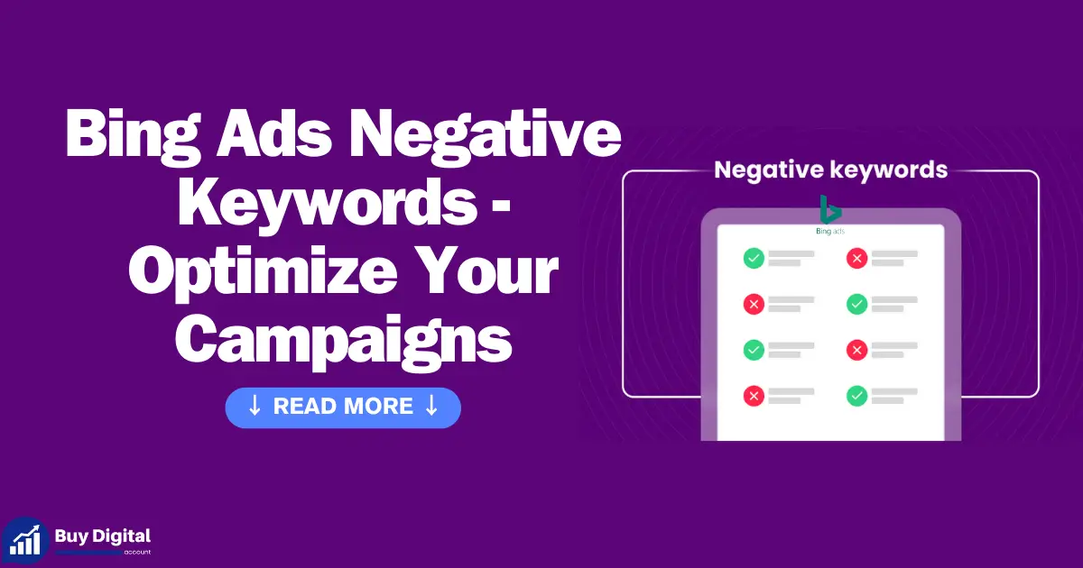 Bing Ads Negative Keywords