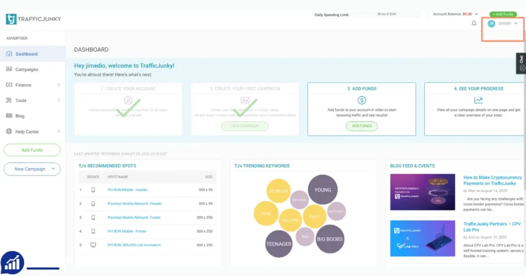 Buy Verified TrafficJunky Ads Account Instantly