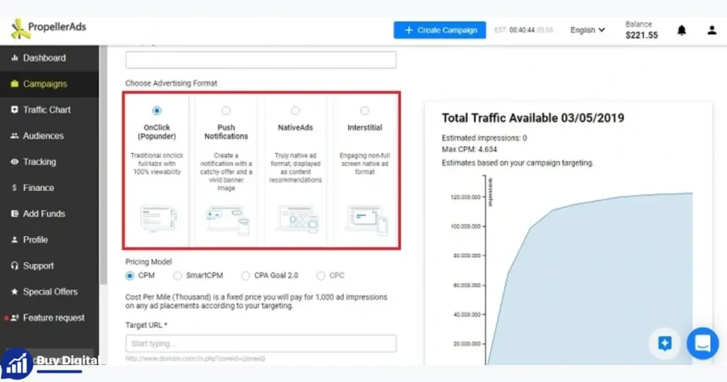 Get Propeller Advertising Account