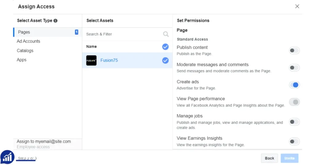How do I add a user to the ad manager