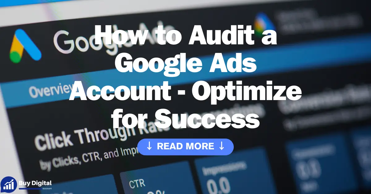 How to Audit a Google Ads Account