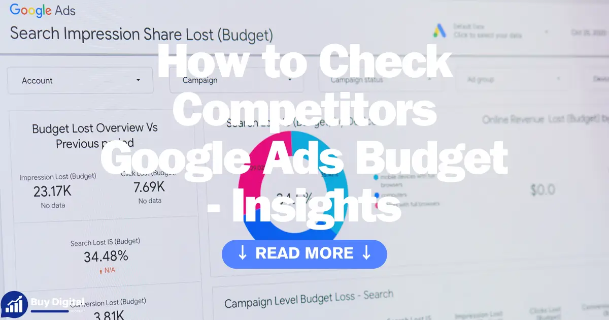 How to Check Competitors Google Ads Budget