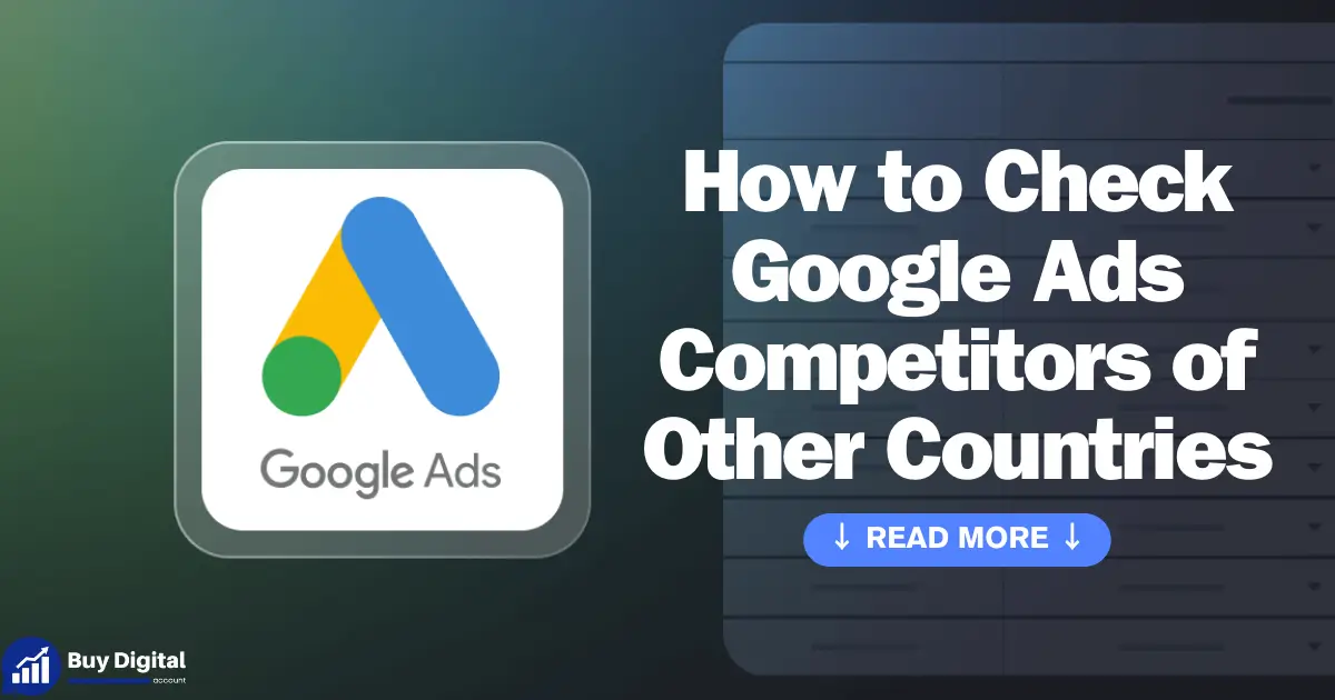 How to Check Google Ads Competitors of Other Countries