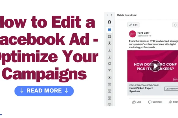 How to Edit a Facebook Ad