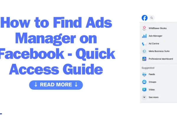 How to Find Ads Manager on Facebook