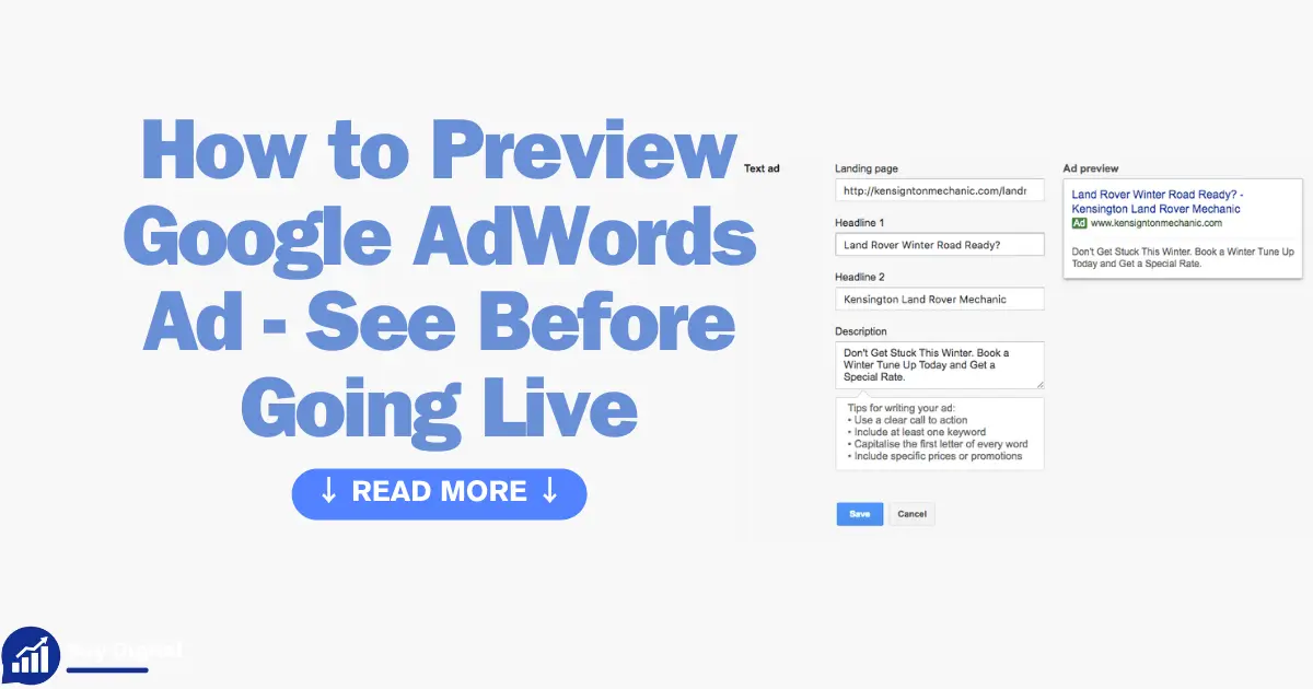 How to Preview Google AdWords Ad