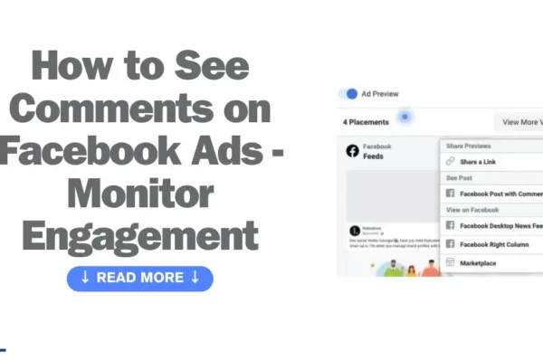 How to See Comments on Facebook Ads