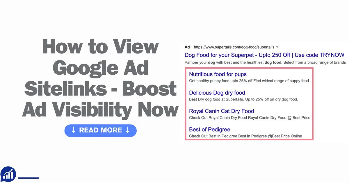 How to View Google Ad Sitelinks