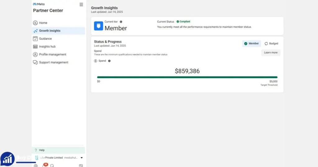 Purchase Facebook Ads Threshold Account