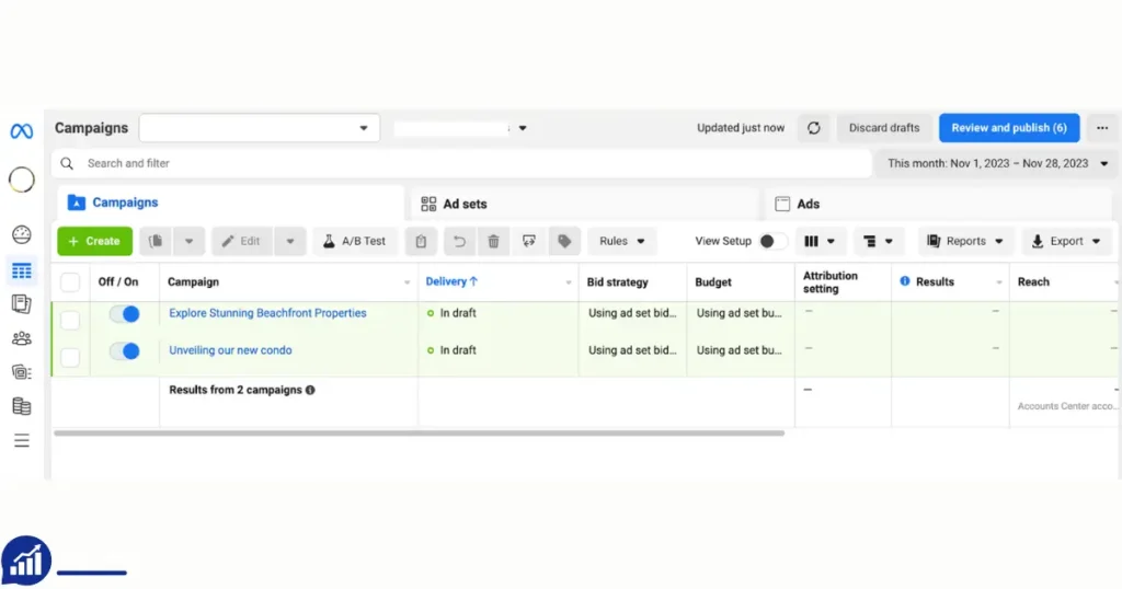 Where can I find my leads in Facebook Ads Manager