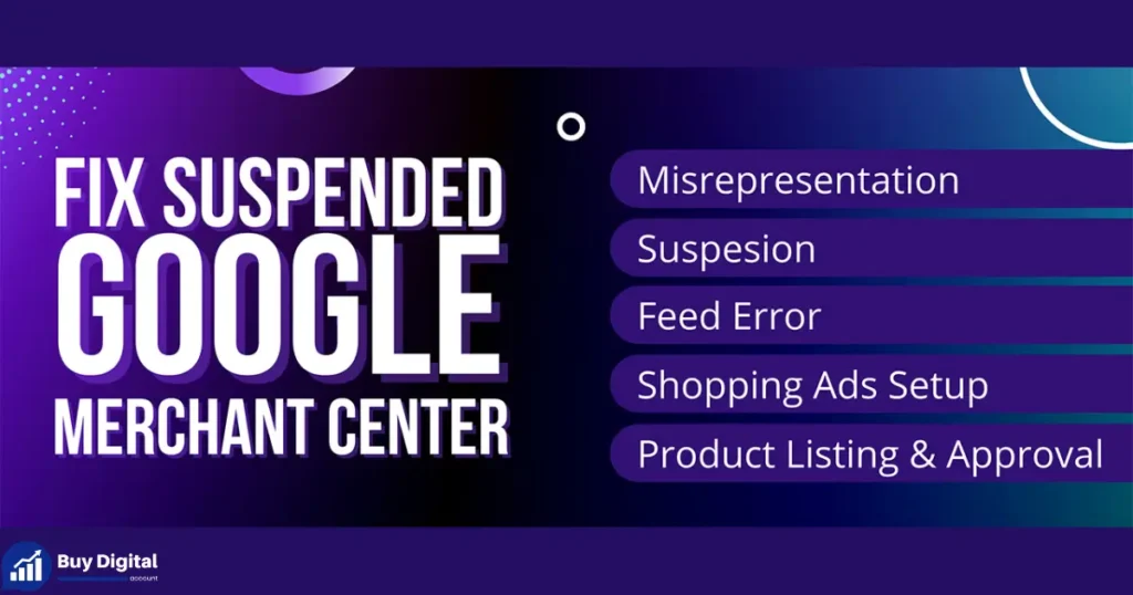 google merchant center misrepresentation