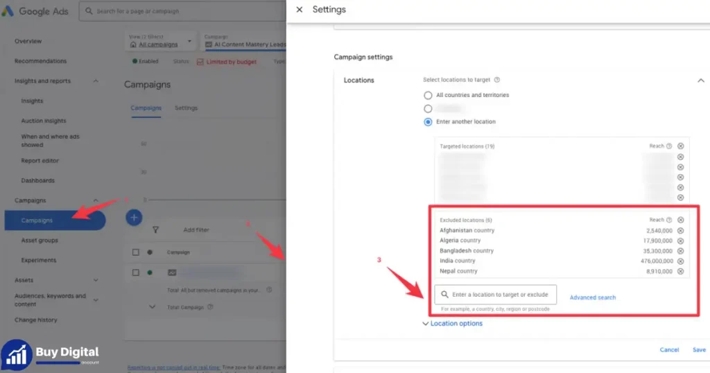 how to check google ads competitors of other countries free