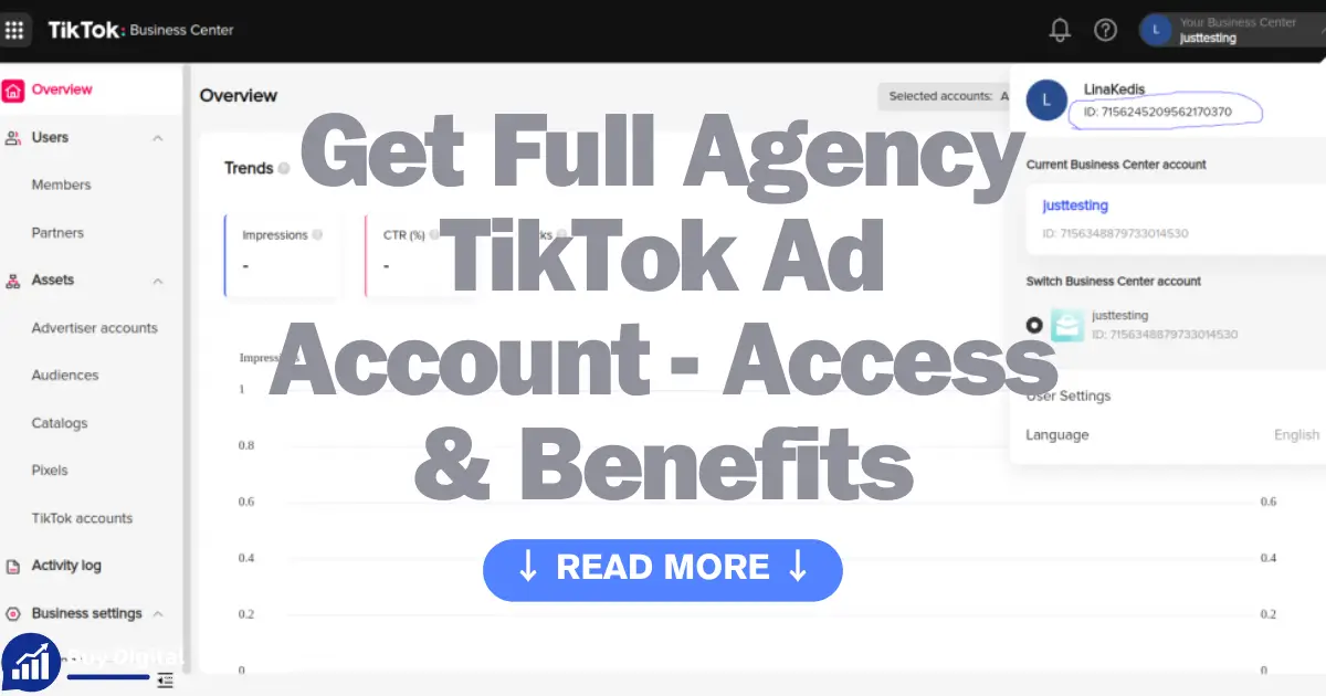 get full agency tiktok ad account free
