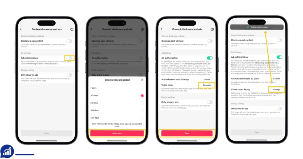 What does it mean to authorize with TikTok