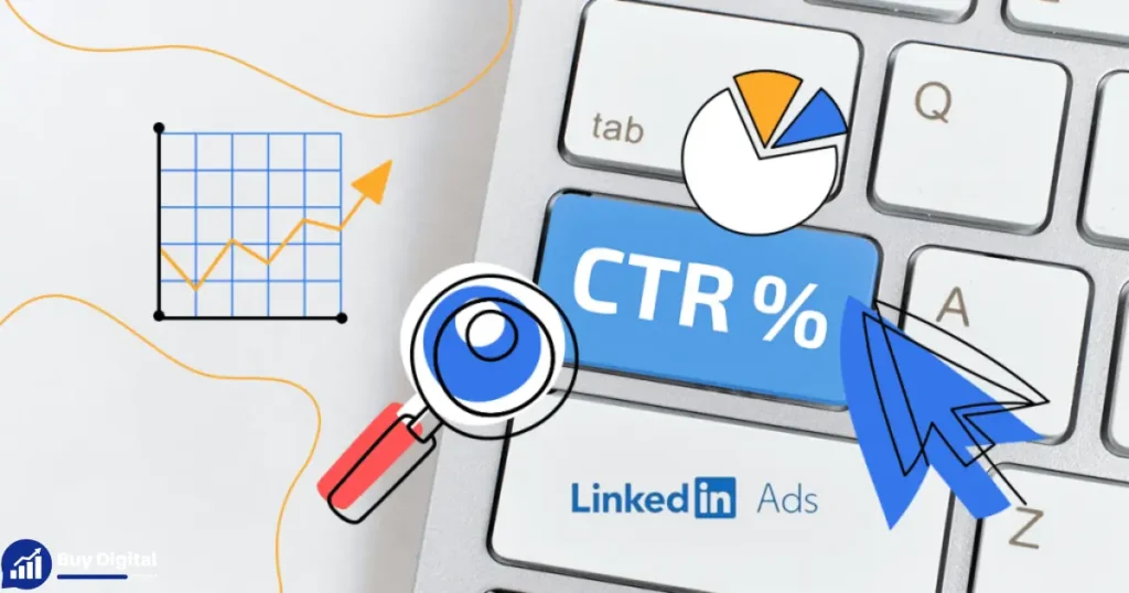 average ctr linkedin ads