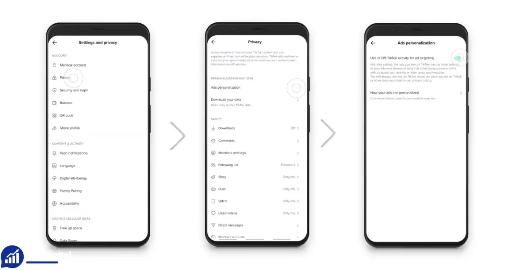 how to turn off tiktok shop ads on iphone