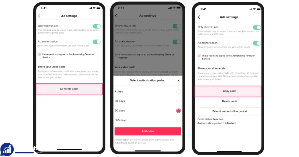 what is an ad code on tiktok android