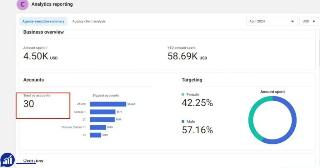 Monthly Rental Facebook Agency Account