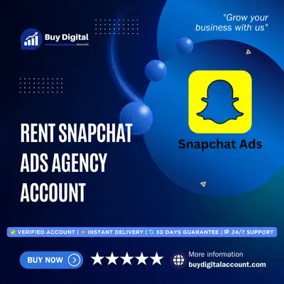 Rent Snapchat Ads Agency Account